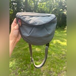 Athleta Stash Belt Crossbody Bag in Olive Green
